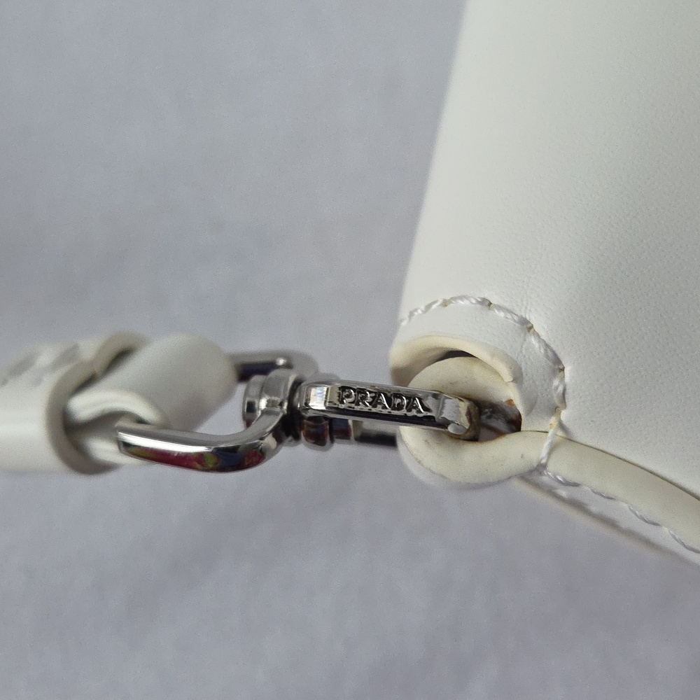 Prada Cleo Flap Leather Handbag - Picture 9 of 16